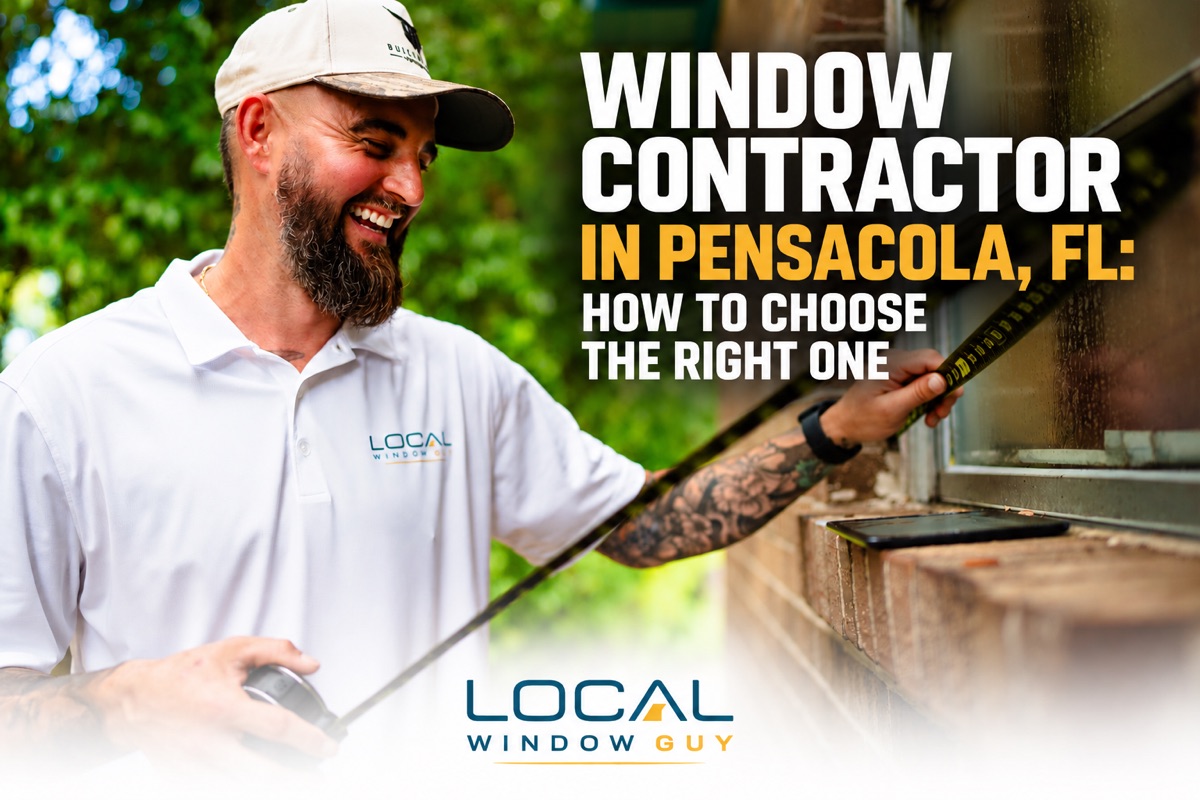 Window Contractor in Pensacola, FL: How to Choose the Right One